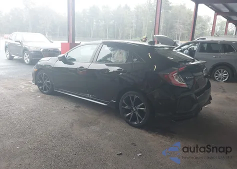 2018 Honda Civic Sport z USA, uszkodzony, nr VIN SHHFK7H43JU428313